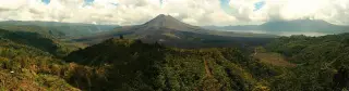 Foto arsip: Mount Batur Panorama, from Kintamani, Bali, Indonesia, 2012/12.